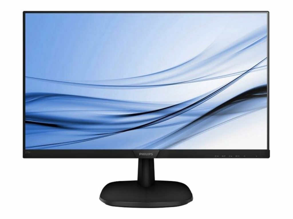 Монитор PHILIPS 273V7QDAB 27inch W-LED FHD 1920x1080 16:9 250cd-m2 5ms 0.311mmна ниска цена с бърза доставка - BestPC.BG
