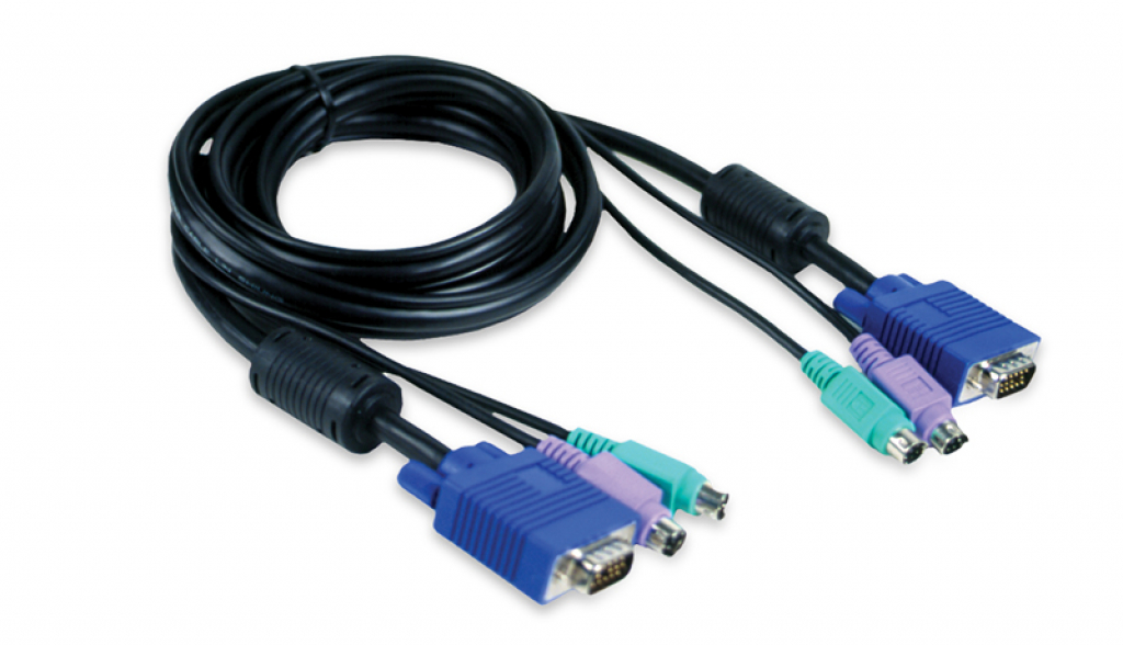 Кабел Planet KVM-CB3-1.8, 1.8 Meter Keyboard, Video, Mouseна ниска цена с бърза доставка - BestPC.BG