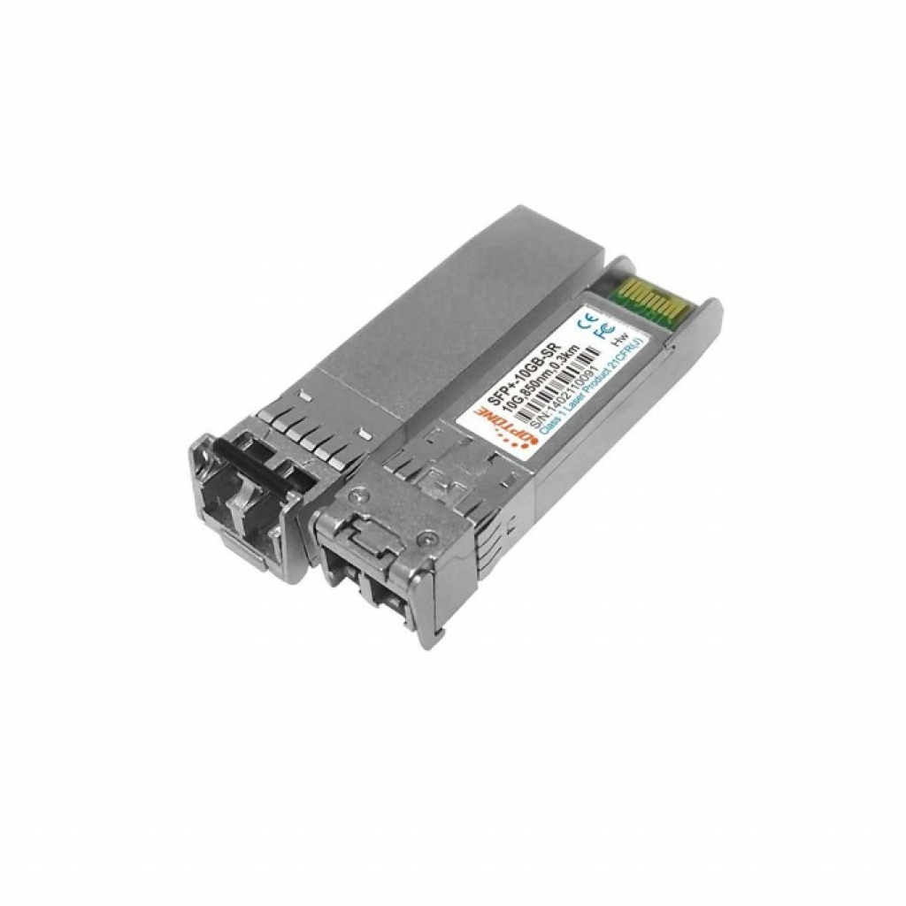 SFP Модул Оптичен модул Optone SFP SFP+-10GB-SR, 10Gbps, 850nm, SR, 300m, DDMна ниска цена с бърза доставка - BestPC.BG