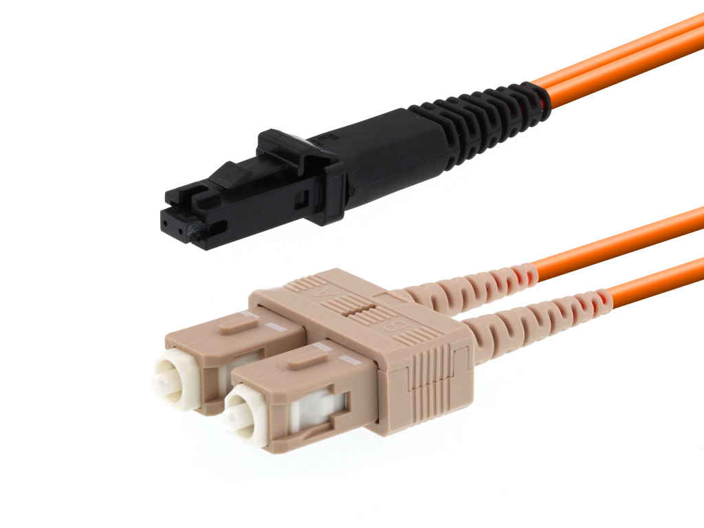 Оптична корда BrandRex, 1m, 50-125 MM, MT-RJ - SC duplex connectorsна ниска цена с бърза доставка - BestPC.BG