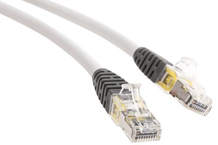 Пач кабел Brand-Rex 2m CAT6Plus 27 AWG PIMF - сивна ниска цена с бърза доставка - BestPC.BG
