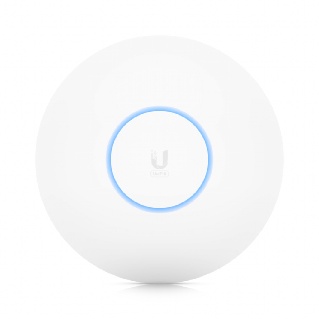 Точка за достъп Ubiquiti U6-LR, WiFi 6, 1x GbE порт, 4x4 MIMO, без PoE адаптена ниска цена с бърза доставка - BestPC.BG