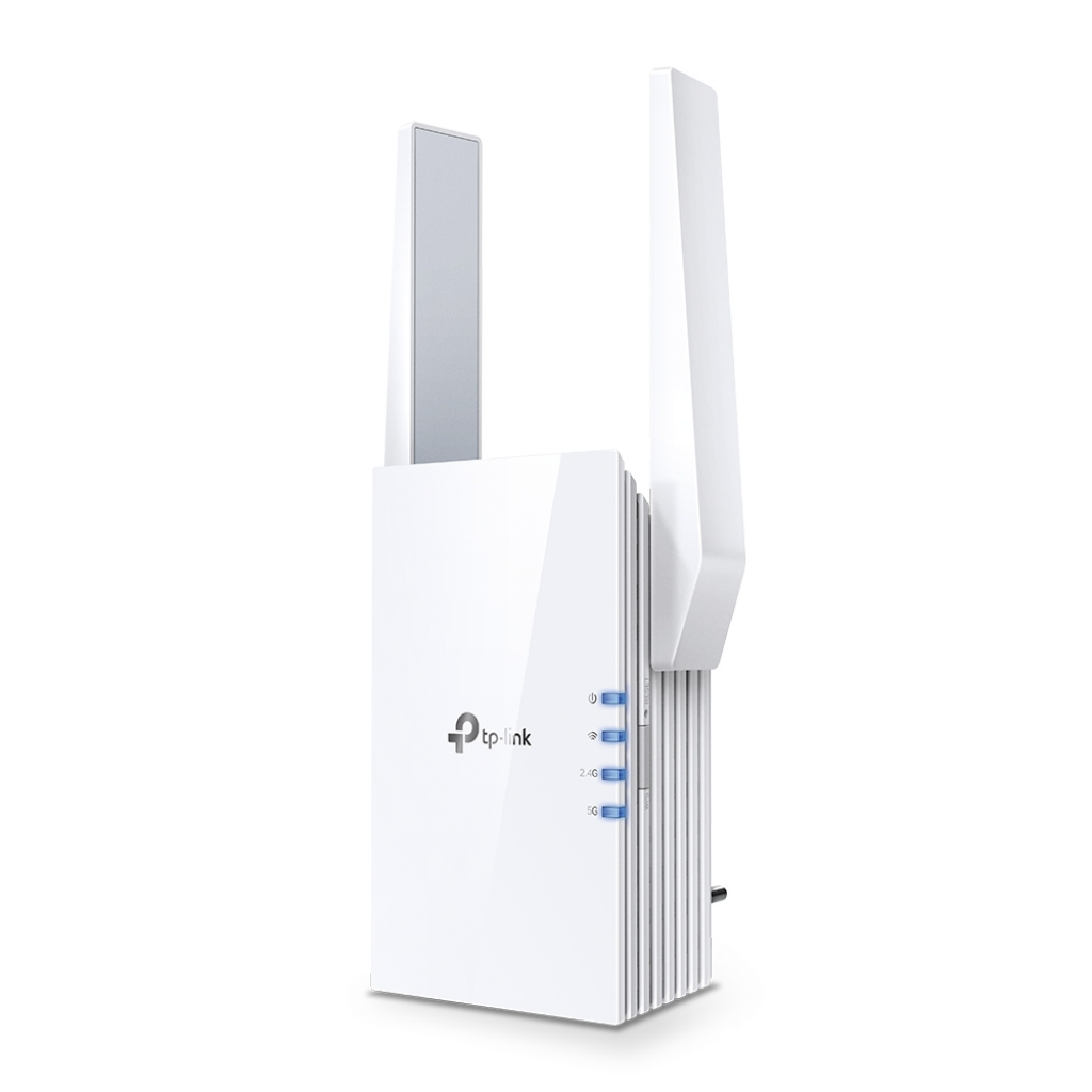 Безжичен екстендър Удължител на обхват TP-LINK RE605X, WiFi 6, AX1800, 1xGbit порт, MU-MIMOна ниска цена с бърза доставка - BestPC.BG