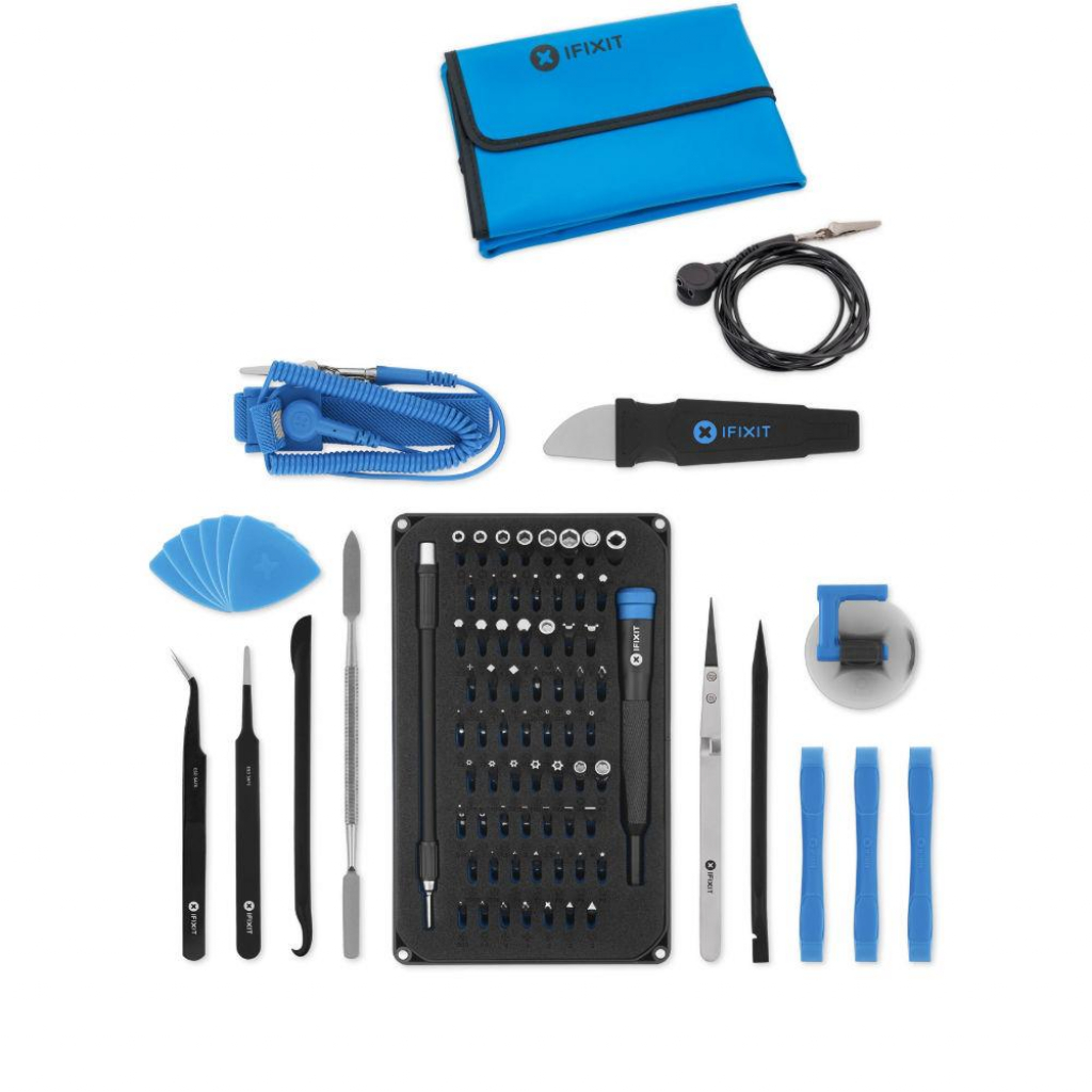 Инструмент/Тестер iFixit Pro Tech Toolkit - 64 Precision Bits + Антистатичен падна ниска цена с бърза доставка - BestPC.BG
