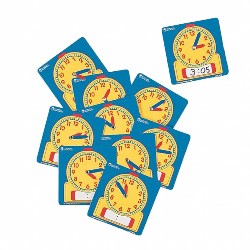 Продукт Learning Resources Карти за многократна употреба времетона ниска цена с бърза доставка - BestPC.BG