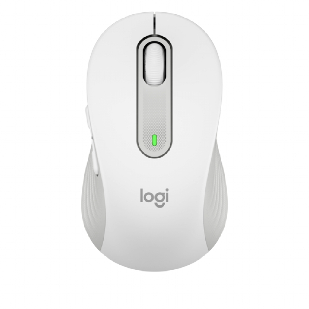 Безжична мишка Logitech Signature M650 L - 4000 dpi - Bluetooth - Бялона ниска цена с бърза доставка - BestPC.BG