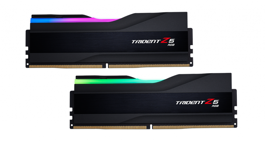 Памет G.SKILL Trident Z5 Black RGB 32GB(2x16GB) DDR5 PC5-48000 6000MHzна ниска цена с бърза доставка - BestPC.BG