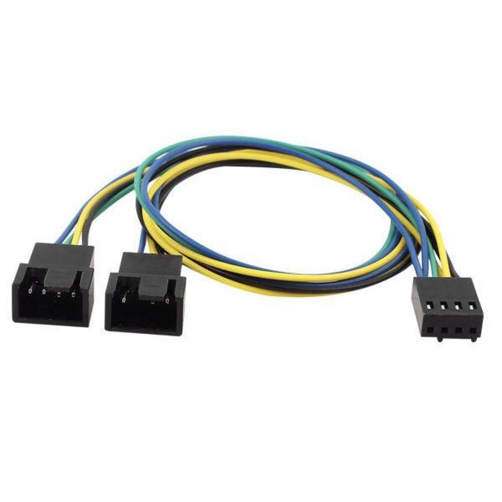 Кабел/адаптер Сплитер за вентилатори Noctua, 4 PIN, 10cm, PWM, Y-Splitна ниска цена с бърза доставка - BestPC.BG