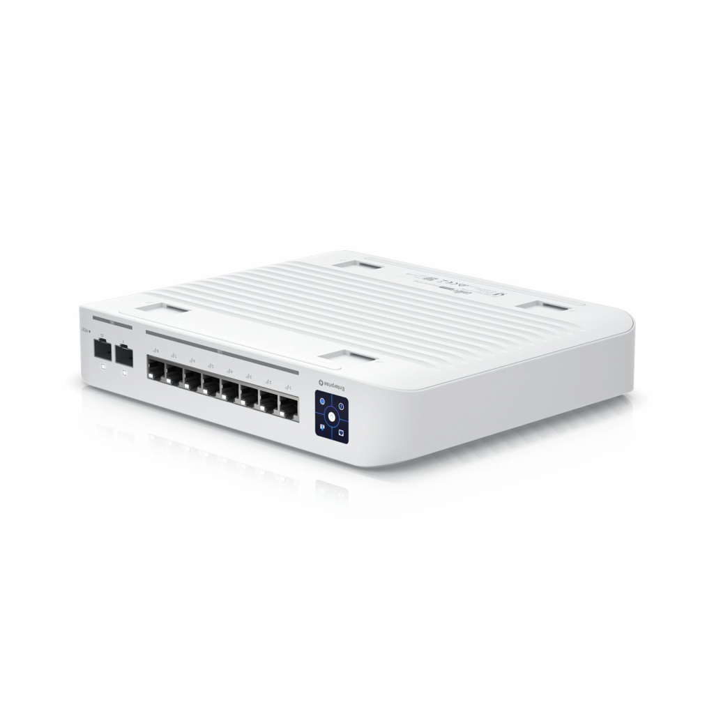 Комутатор/Суич Ubiquiti Enterprise Layer 3, PoE switch with (8) 2.5GbE, 802.3at PoE+ RJ45 and (2) 10G SFP+на ниска цена с бърза доставка - BestPC.BG