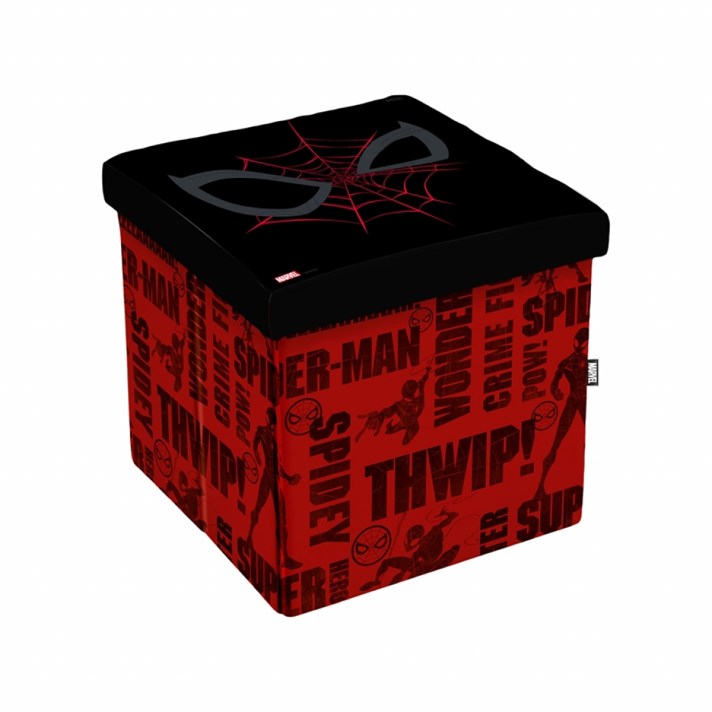 Disney Табуретка Spiderman, 3в1, MDF и текстил, до 150 kg, червенана ниска цена с бърза доставка - BestPC.BG