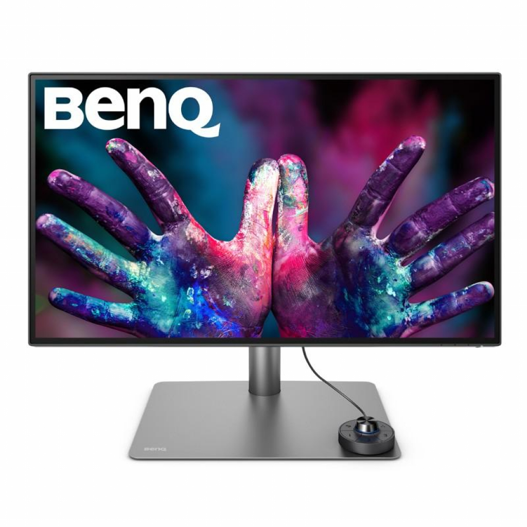 Монитор BenQ PD2725U, IPS, 27 inch, Wide, UHD, HDMI, Display Port, Thunderbolt 3, Черенна ниска цена с бърза доставка - BestPC.BG