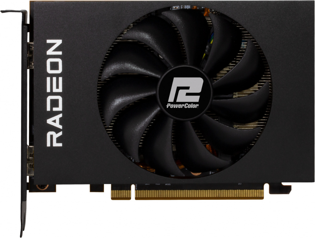 Видеокарта Видеокарта PowerColor AMD Radeon RX 6500 XT ITX 4GB GDDR6на ниска цена с бърза доставка