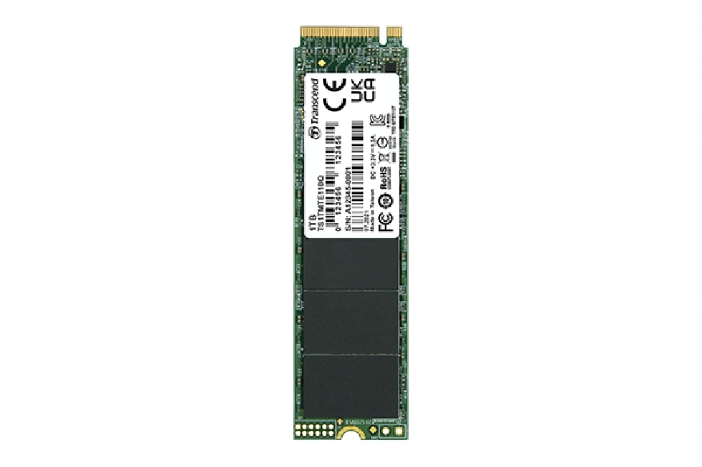 SSD Transcend 500GB, M.2 2280, PCIe Gen3x4, M-Key, QLC, DRAM-lessна ниска цена с бърза доставка - BestPC.BG