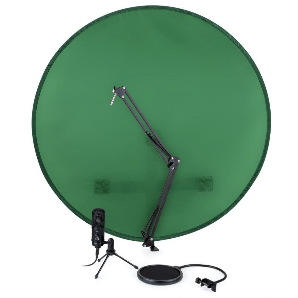 Микрофон Комплект Nacon Multistreaming Kit 2 - зелен екран, микрофон, стойка за микрофон и филтърна ниска цена с бърза доставка