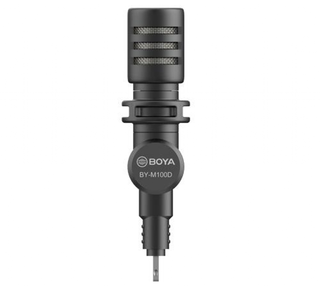 Микрофон Микрофон BOYA BY-M100D компактен, Lightning, iOSна ниска цена с бърза доставка