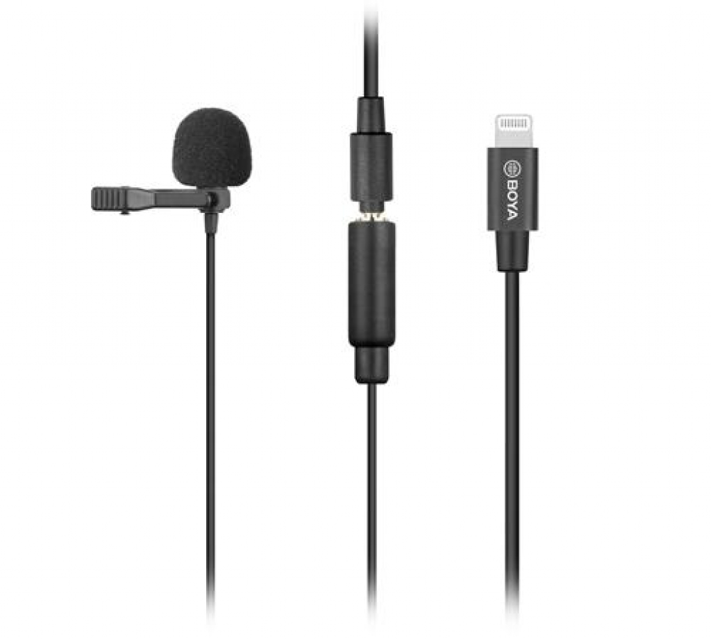 Микрофон Микрофон брошка BOYA BY-M2, Lightning, iOSна ниска цена с бърза доставка