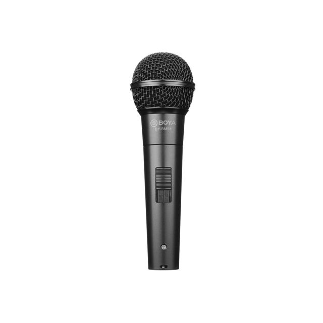 Микрофон Ръчен микрофон BOYA BY-BM58 - динамичен, вокален, XLRна ниска цена с бърза доставка