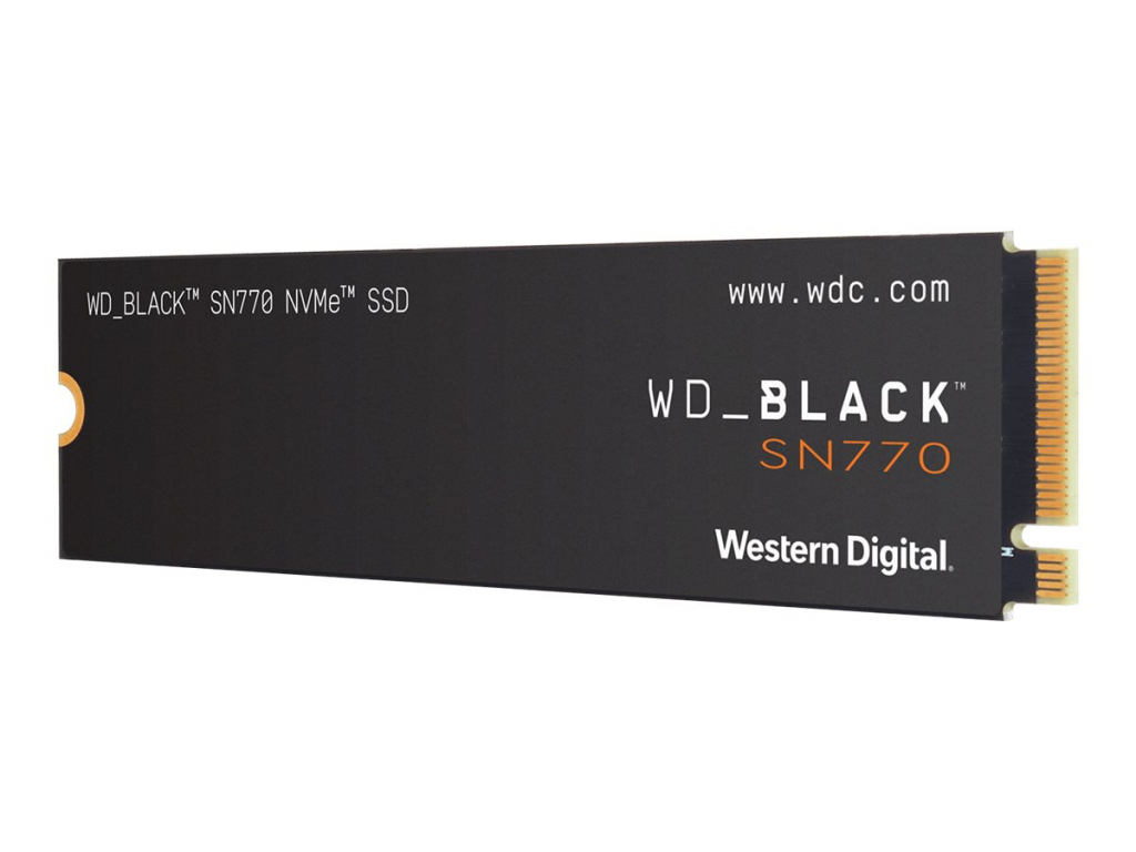SSD WD Black SSD SN770 NVMe 250GB PCIe Gen4 16GT-s M.2 2280на ниска цена с бърза доставка