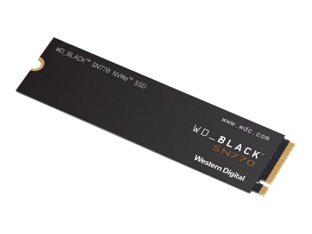 SSD WD Black SSD SN770 NVMe 1TB PCIe Gen4 16GT-s M.2 2280на ниска цена с бърза доставка