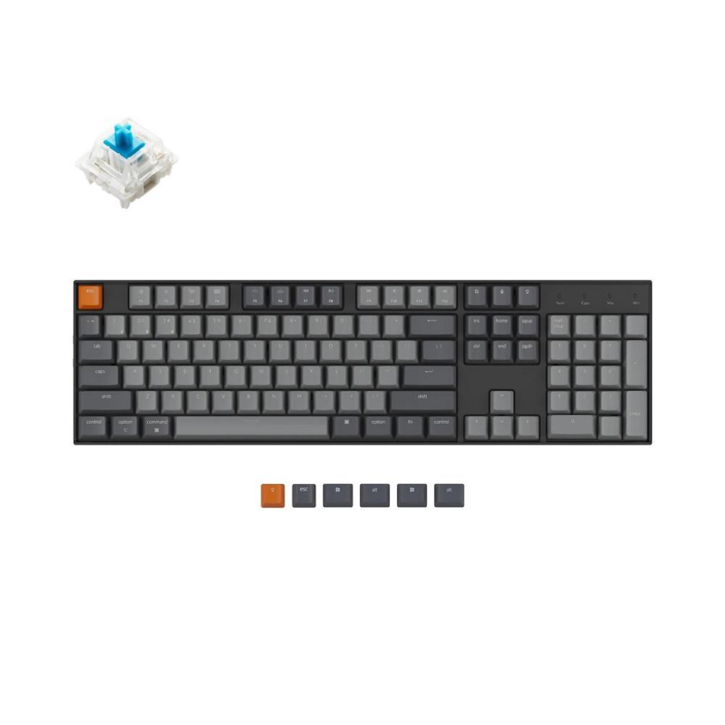 Геймърска механична клавиатура Keychron K10 Hot-Swappable Full-Size Gateronна ниска цена с бърза доставка - BestPC.BG