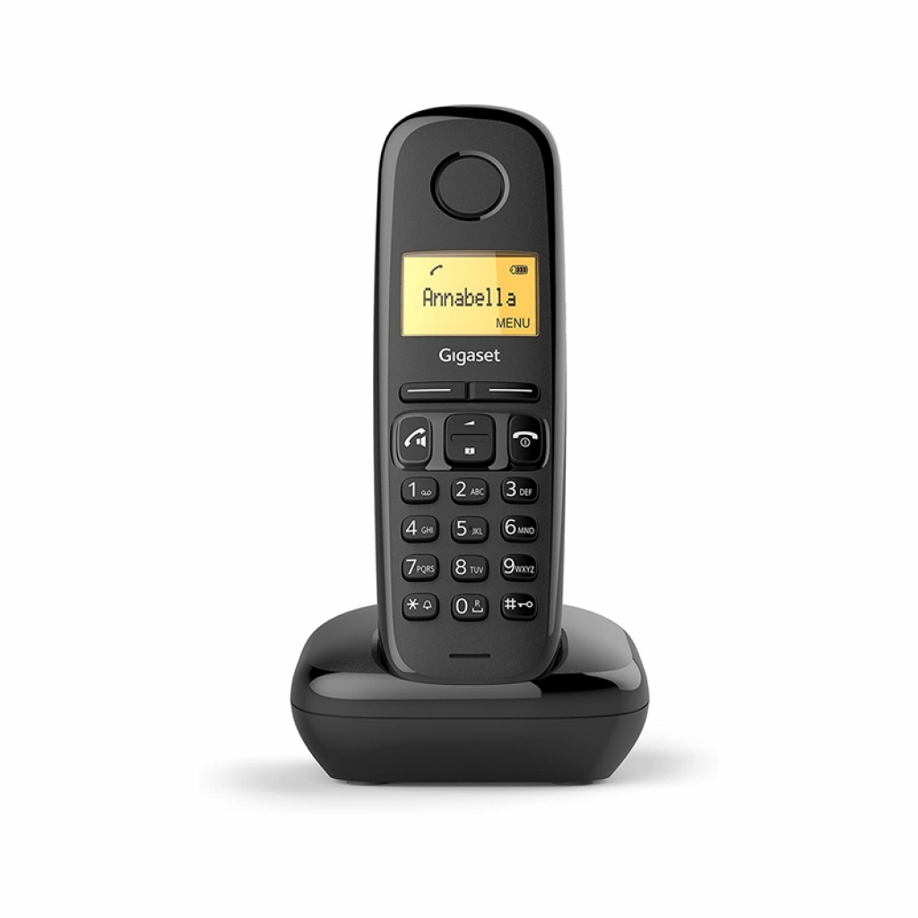 Продукт Gigaset DECT телефон A170, безжичен, черенна ниска цена с бърза доставка - BestPC.BG
