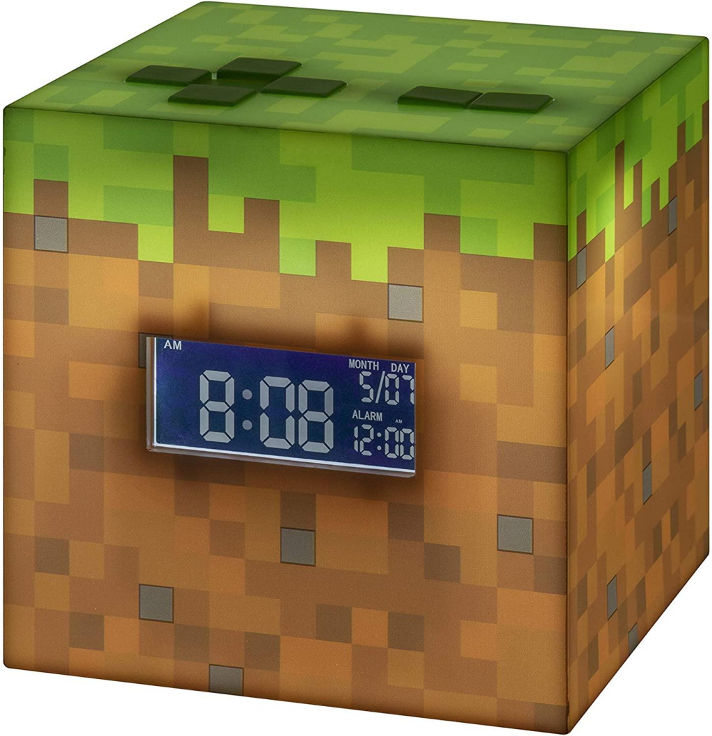 Часовник-будилник Paladone Minecraft Alarm Clockна ниска цена с бърза доставка - BestPC.BG