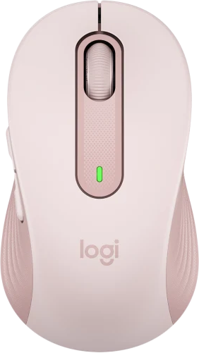 Мишка Безжична Мишка Logitech Signature M650 L - Rose, USBна ниска цена с бърза доставка