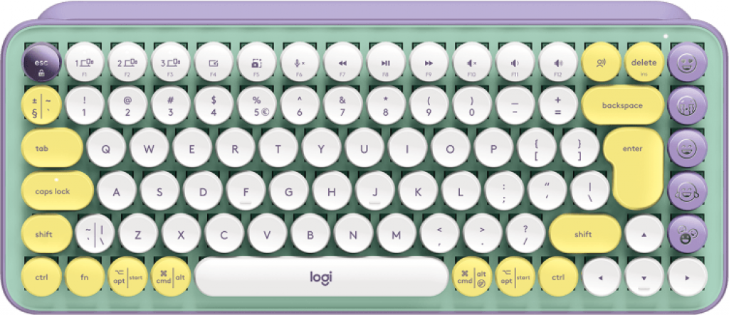 Геймърска Механична Клавиатура Logitech POP Keys Daydream, TKL, Bluetooth 5.1на ниска цена с бърза доставка - BestPC.BG