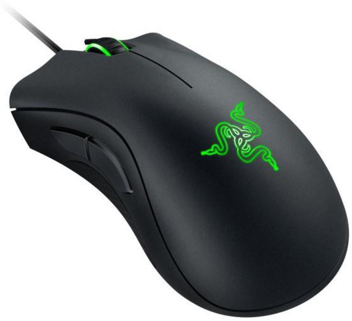 Мишка Геймърска Razer DeathAdder Essential, зелена/Чернана ниска цена с бърза доставка - BestPC.BG