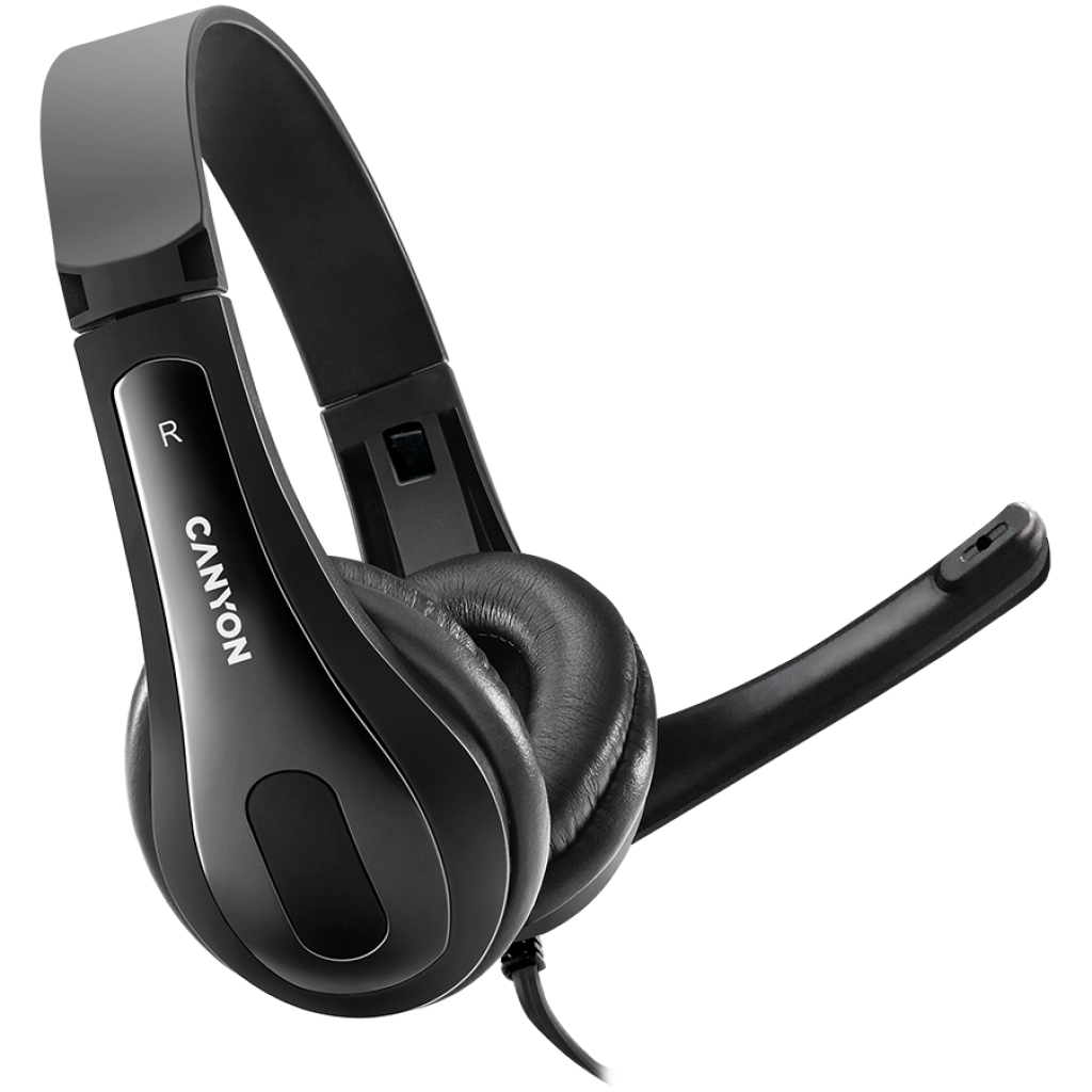 Слушалки CANYON CHSU-1 USB слушалки с микрофонна ниска цена с бърза доставка