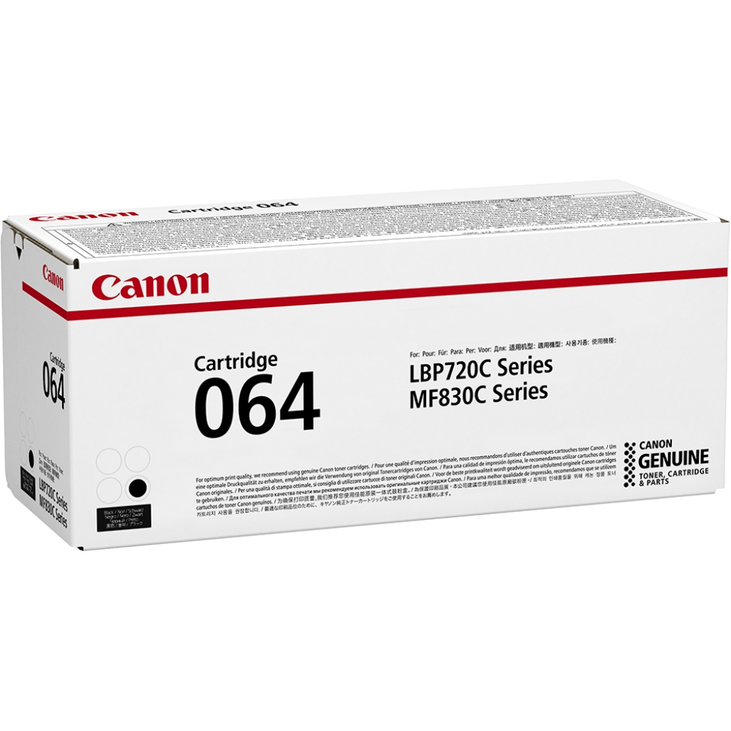 Тонер за лазерен принтер Canon CRG-064, BKна ниска цена с бърза доставка