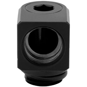 EK-Quantum Torque Micro Rotary 90° - Black, adapter fittingна ниска цена с бърза доставка - BestPC.BG