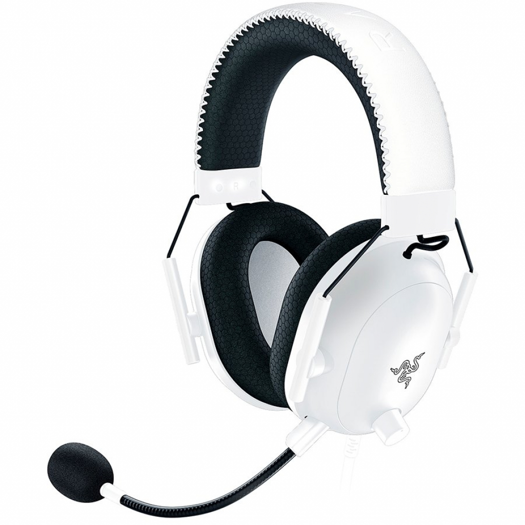 Слушалки Razer BlackShark V2 X - White, 12 Hz – 28 KHz Frequency Responseна ниска цена с бърза доставка