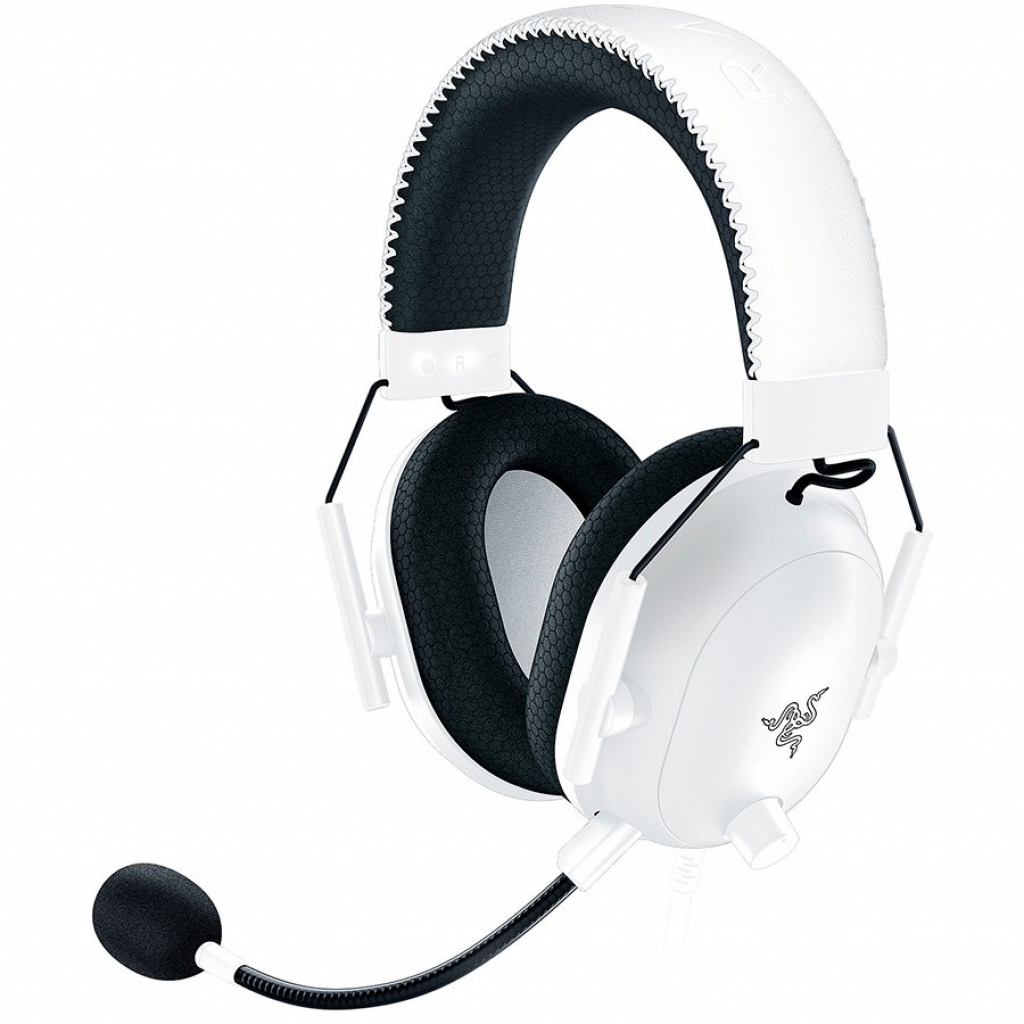 Слушалки Razer BlackShark V2 X - White, 12 Hz – 28 KHz Frequency Response, белина ниска цена с бърза доставка - BestPC.BG