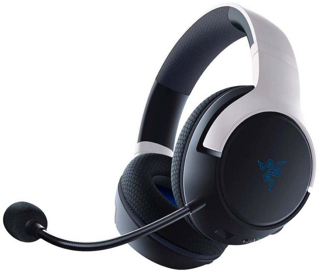 Слушалки Razer Kaira for Playstation - White, Dual Wireless PlayStation 5 Headsetна ниска цена с бърза доставка
