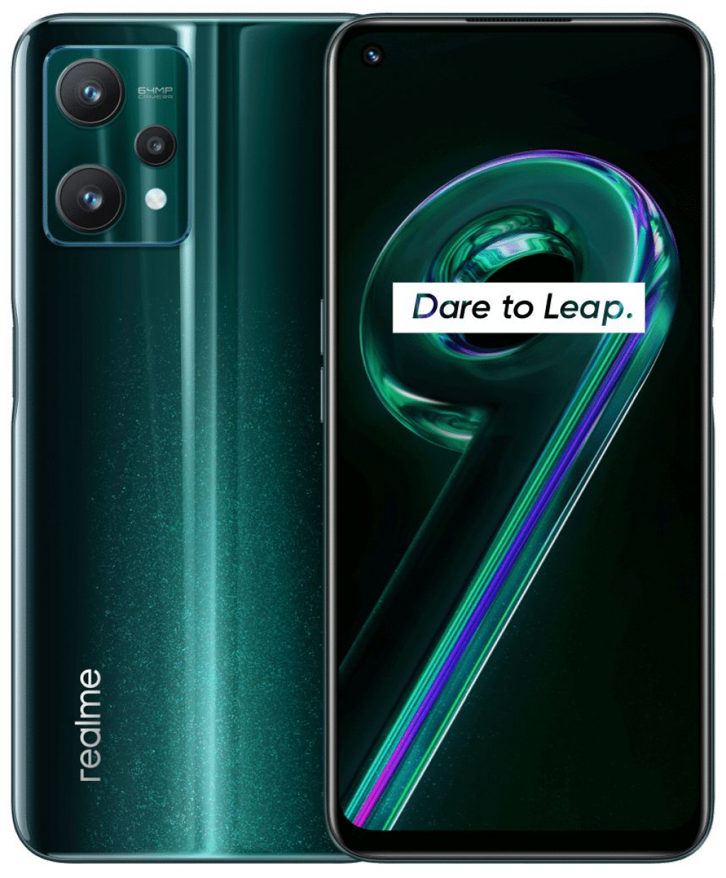 Смартфон Realme 9 Pro+, Aurora Greenна ниска цена с бърза доставка - BestPC.BG