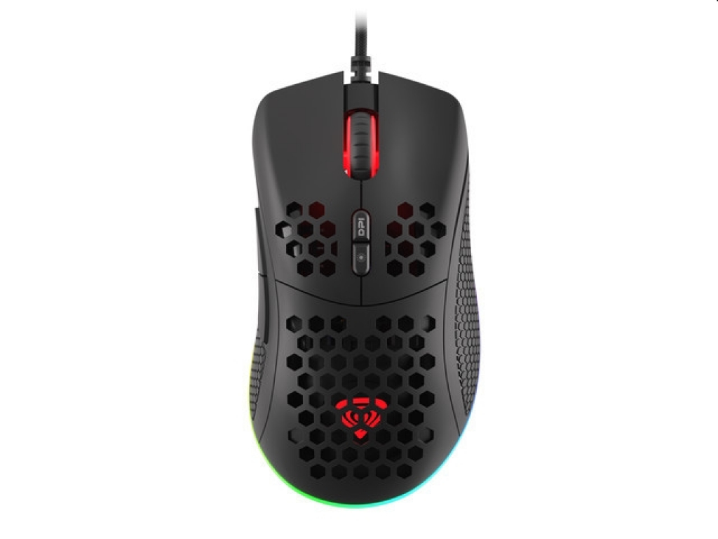 Мишка Геймърска Genesis Gaming Mouse Krypton 555 8000DPI RGB Черна Softwareна ниска цена с бърза доставка - BestPC.BG