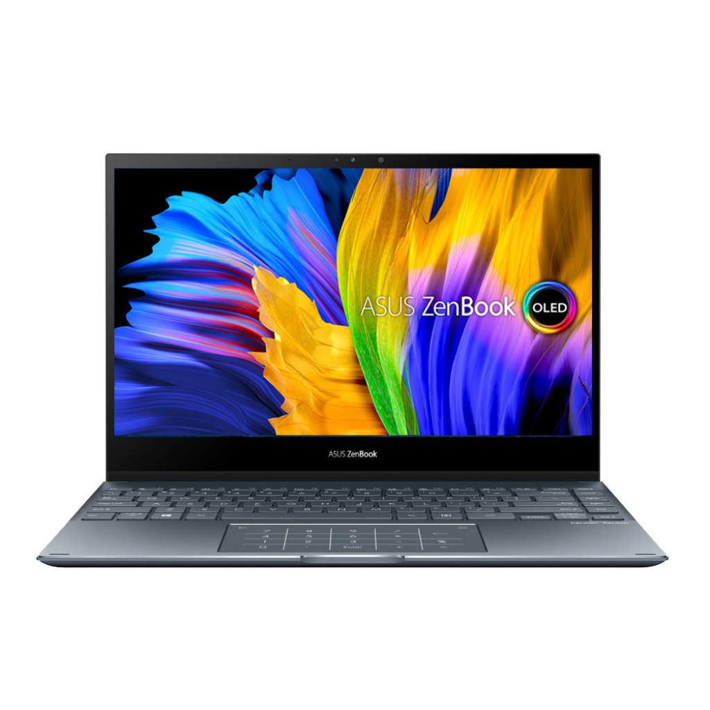 Лаптоп Asus Zenbook Flip OLED UX363EA-OLED-HP721X, Numpad,Intel Core i7-1165G7на ниска цена с бърза доставка