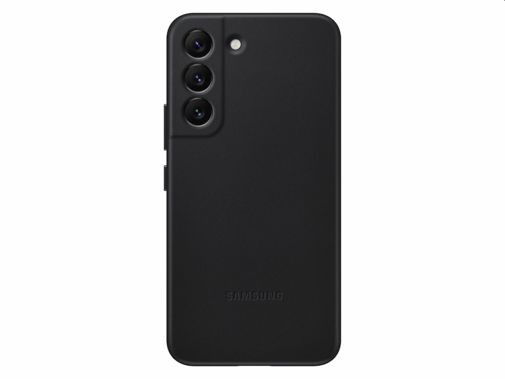 Калъф за смартфон Samsung S22 S901 Leather Cover, Blackна ниска цена с бърза доставка