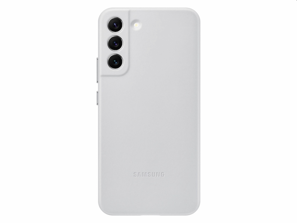 Калъф за смартфон Samsung S22+ S906 Leather Cover, Light Grayна ниска цена с бърза доставка - BestPC.BG