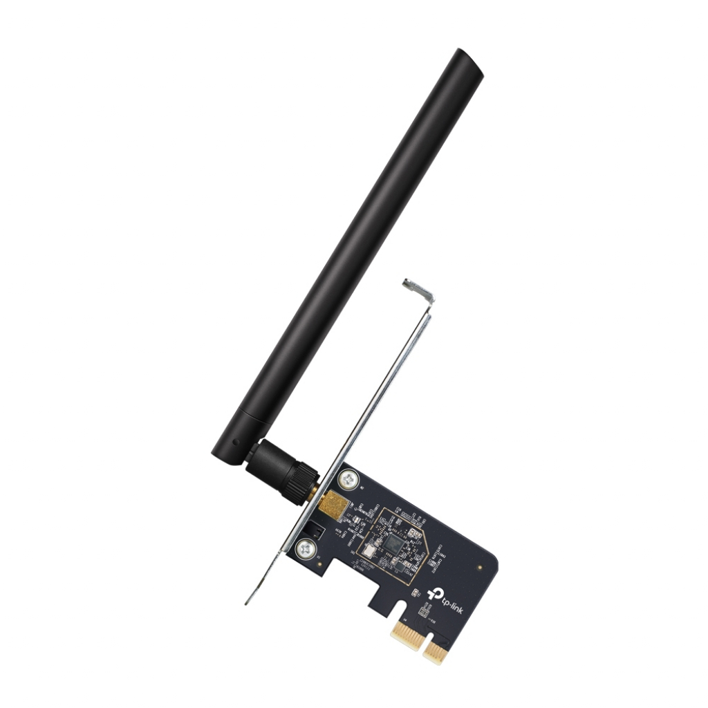 WiFi безжична карта/адаптер 2-лентова Wi-Fi PCI-e мрежова карта TP-Link Archer T2E AC600 Low-Pro bracketна ниска цена с бърза доставка - BestPC.BG