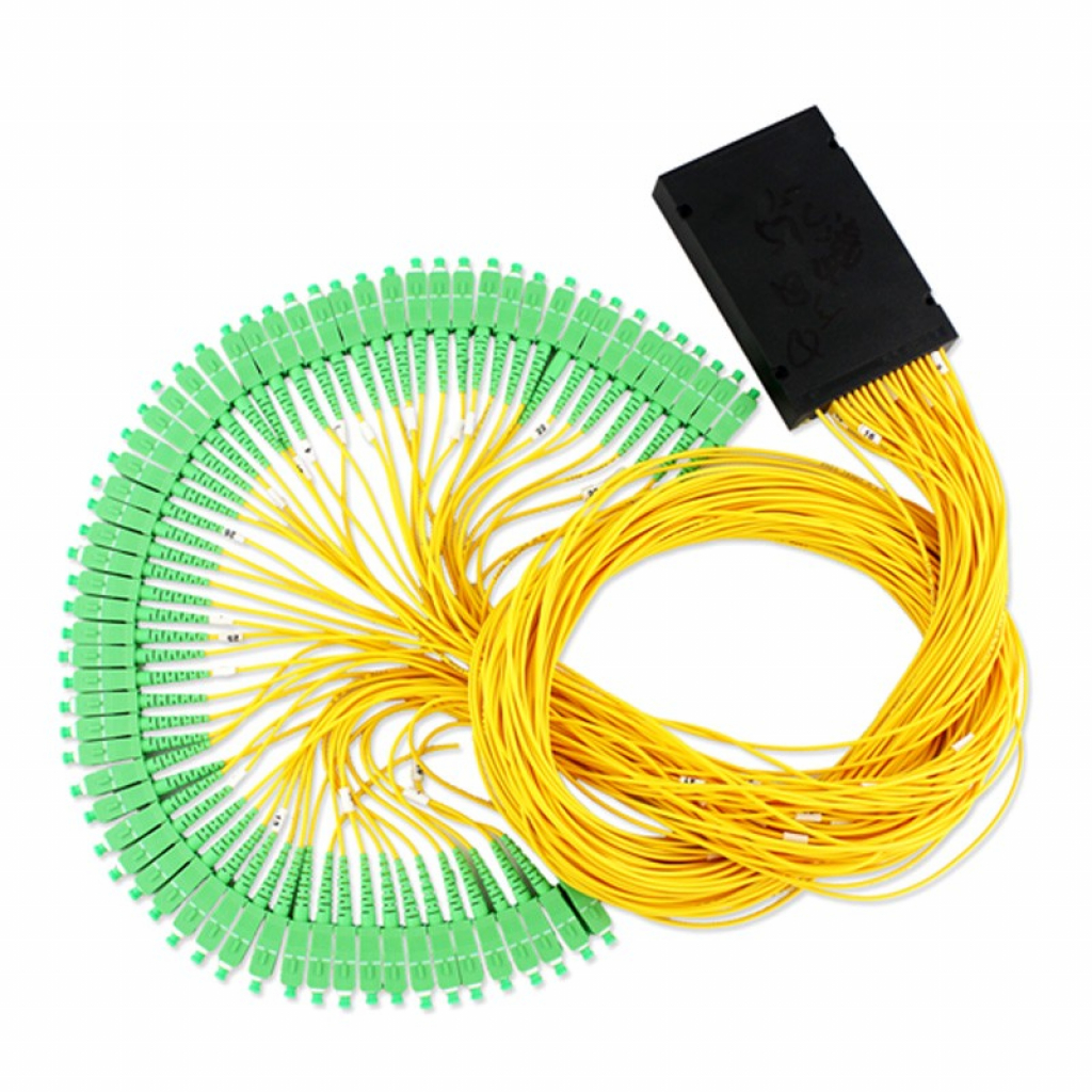 PLC сплитер 1х64 с SC APC конектори, кутияна ниска цена с бърза доставка - BestPC.BG