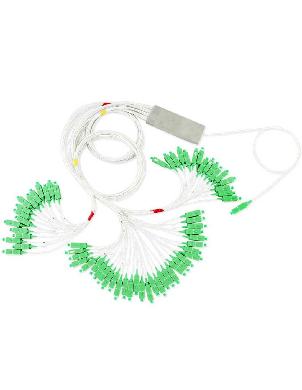 Оптичен PLC сплитер 1х64 с SC-APC конектори Blocklessна ниска цена с бърза доставка - BestPC.BG