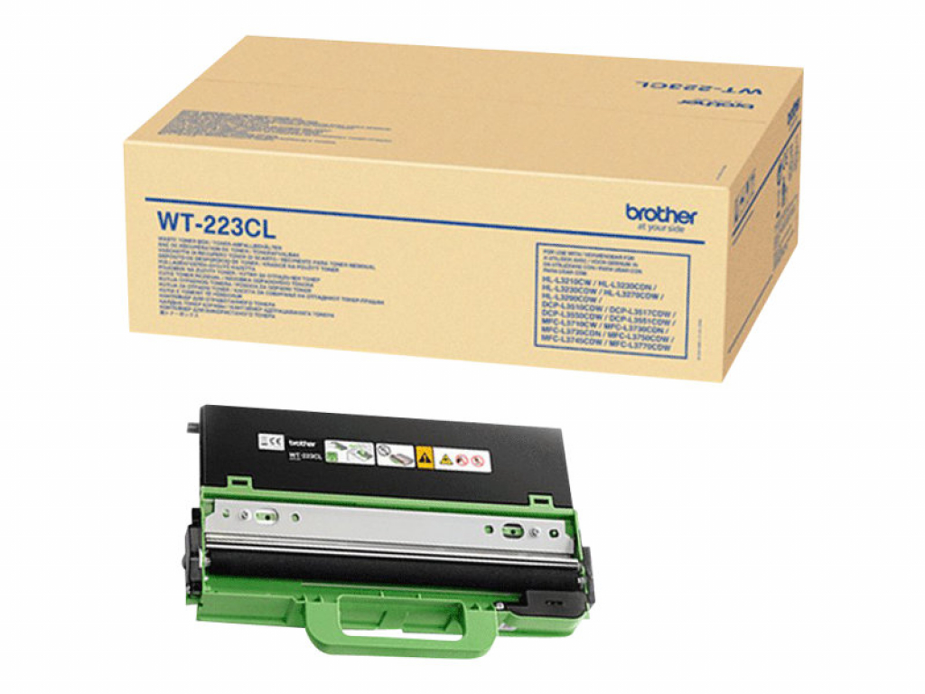 Аксесоар за принтер BROTHER Waste toner box WT223CLна ниска цена с бърза доставка - BestPC.BG