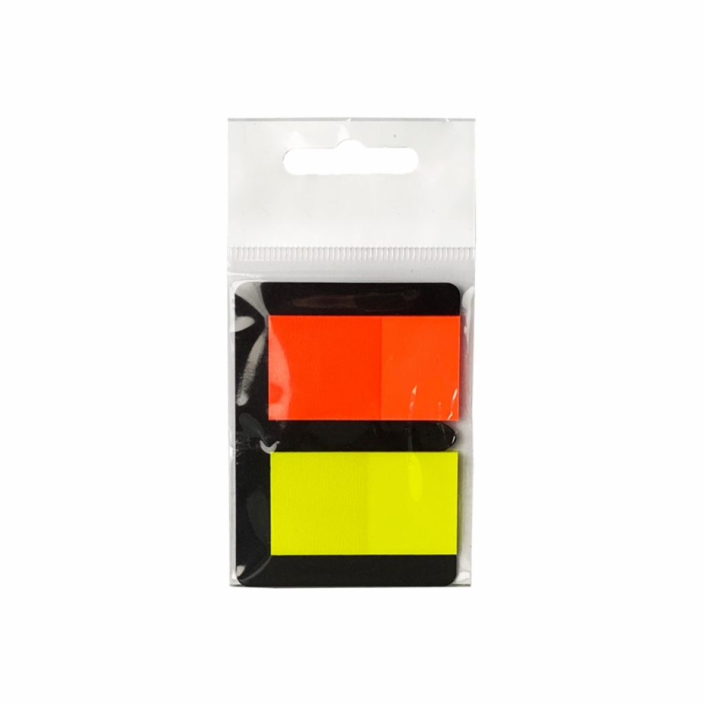 Top Office Самозалепващи се индекси, 45 x 25 mm, 2 цвята, 50 брояна ниска цена с бърза доставка - BestPC.BG