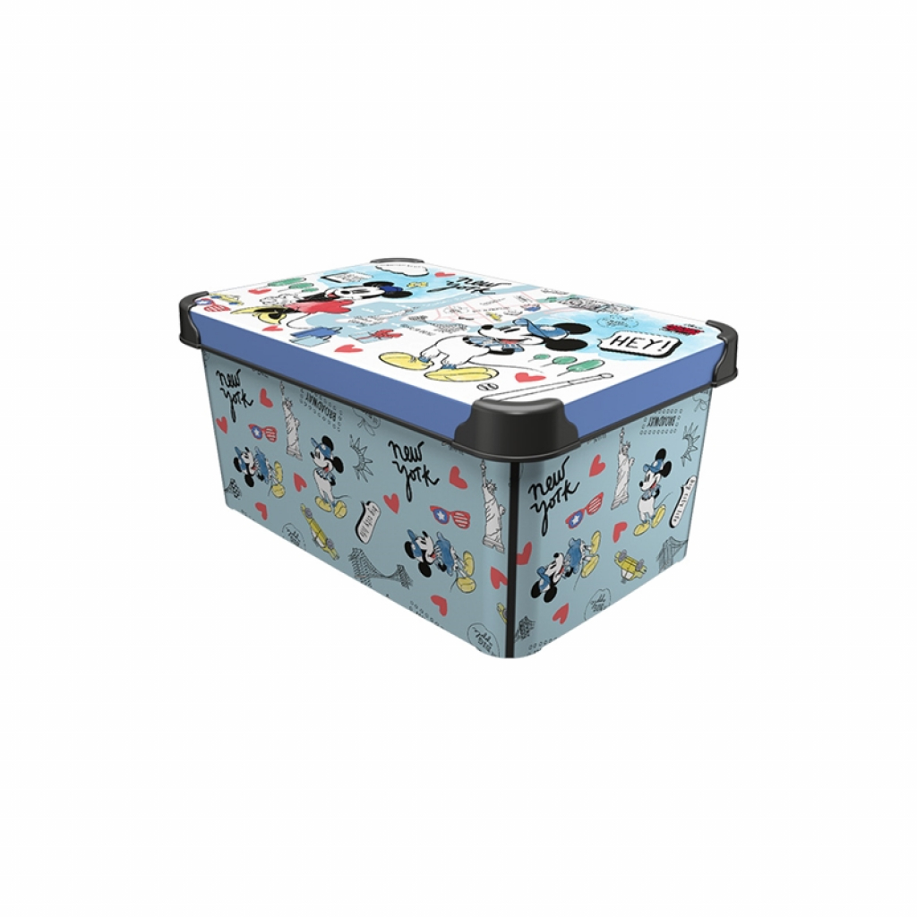 Disney Кутия за съхранение Ню Йорк, синя, 10 Lна ниска цена с бърза доставка - BestPC.BG