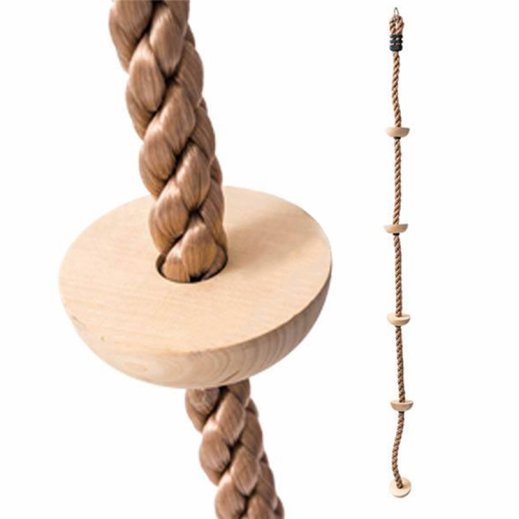 Продукт Nowa Szkola Въже за катерене с дървени стъпалана ниска цена с бърза доставка - BestPC.BG