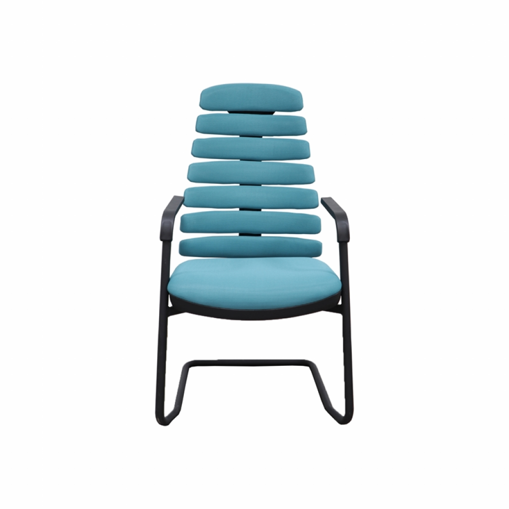 Посетителски стол RFG Spike 17 M, текстил, метална основа, до 120 kg, светлозеленна ниска цена с бърза доставка - BestPC.BG