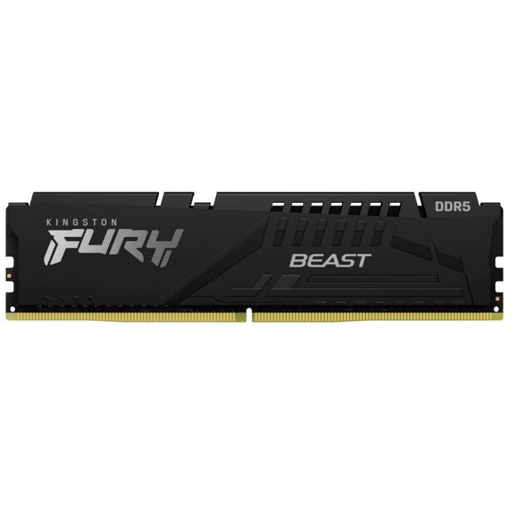 Памет Kingston FURY Beast Black 16GB DDR5 PC5-44800 5600MHz CL40на ниска цена с бърза доставка - BestPC.BG