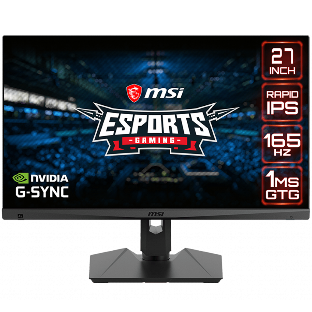 Монитор MSI Optix MAG274QRF Gaming Monitor, 27" 165Hz, QHD (2560 x 1440) 16:9, IPSна ниска цена с бърза доставка - BestPC.BG